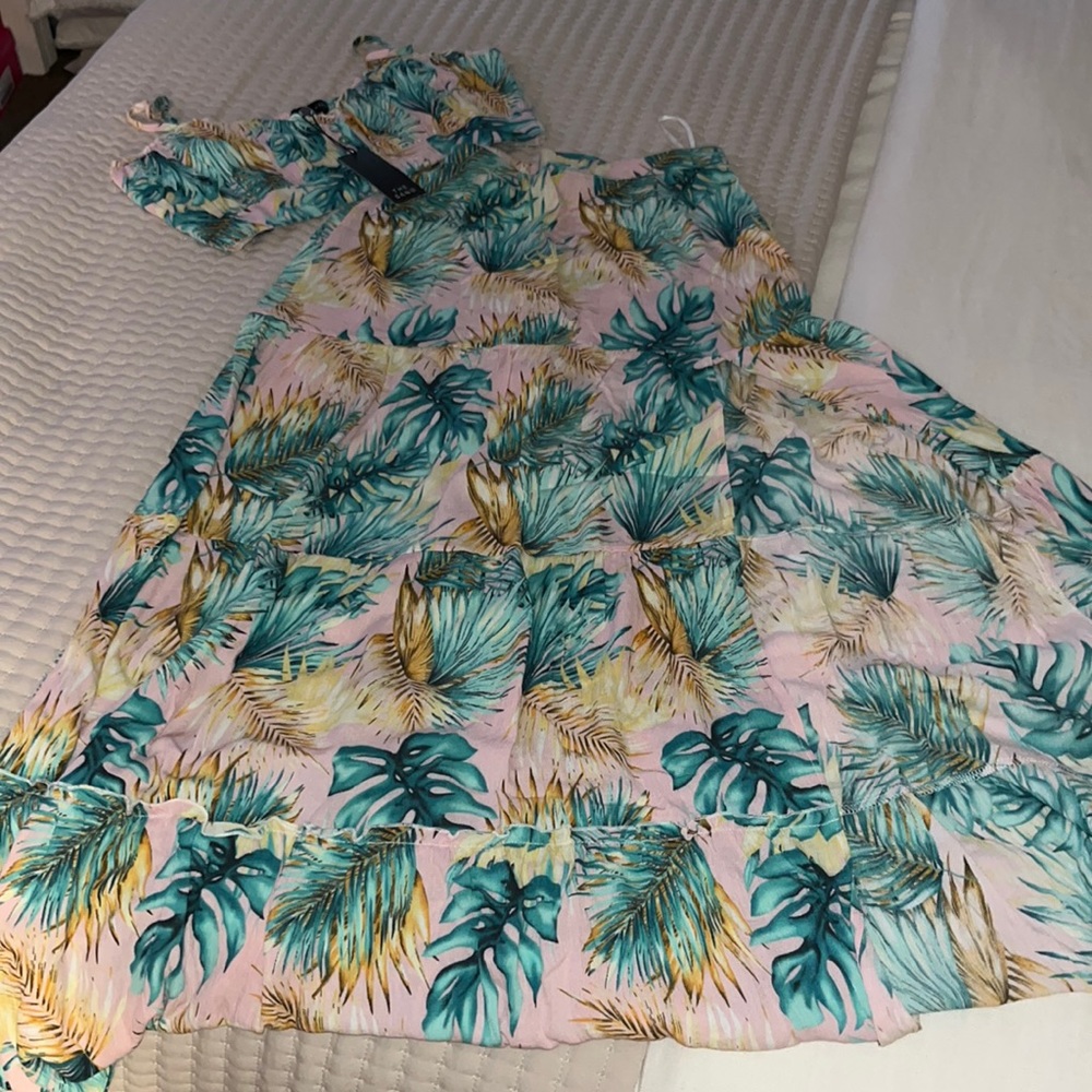 2 Piece Floral Skirt Set